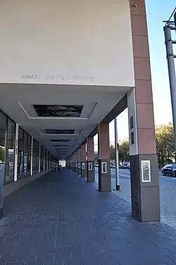 Justizzentrum, Arkade der Grundrechte (2011)