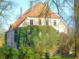 Herrenhaus der Honeburg von Südwesten