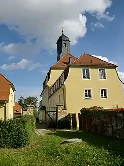Das Jochhöhschlösschen, Blick von Westen