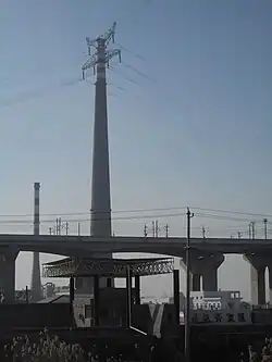 257 Meter hoher Betonmast der Yangtse-Überquerung