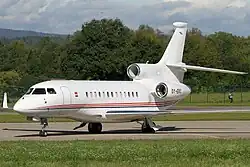 Dassault Falcon 7X der Air Alsie