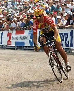 Davide Cassani bei der Tour de France 1993