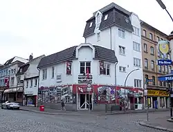 Davidstraße Ecke Friedrichstraße mit St.-Pauli-Museum
