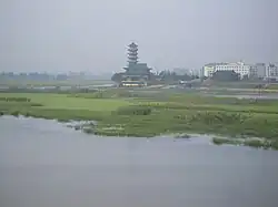 Blick von Süden auf Daye