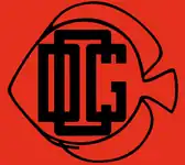 Das Logo der Deutschen Cichliden-Gesellschaft e. V., DCG