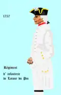 Régiment de La Tour du Pin 1757