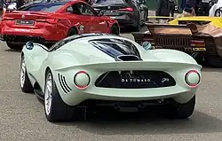 Heck mit obenliegendem Auspuff, Le Mans 2022