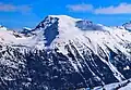 Der Decker Mountain vom Skigebiet Whistler Mountain aus