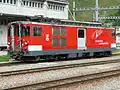 Ein Deh 4/4 der Matterhorn-Gotthard-Bahn in Andermatt 2008