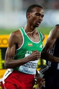 Bronzemedaillengewinner Dejen&nbsp;Gebremeskel