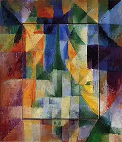 Fensterbild (Les Fenêtres simultanées sur la ville), 1912