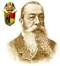 Graf Walfredo della Gherardesca (1826–1892), zweiter Präsident des „Annuario della nobiltà italiana“ von 1888 bis 1892.