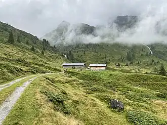 Demlingalm von Nordwesten