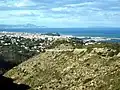 Blick über Dénia und die Bucht von València