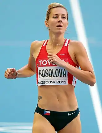 Die Vizeeuropameisterin von 2012 Denisa Rosolová erreichte eine Zehntelsekunde hinter dem Bronzerang den vierten&nbsp;Platz