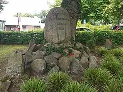 Gedenkstein für Russlanddeutsche von 1930 in Mölln