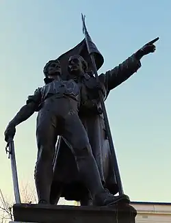 Denkmal für Father Murphy auf dem Market Square