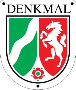 Denkmalplakette in Nordrhein-Westfalen