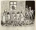 „Der Teufel! Der Teufel! Spukgeschichte in vier Bildern“, #2 („Fliegende Blätter“, 1884).