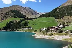 Vernagt mit Tisenhof und Stausee