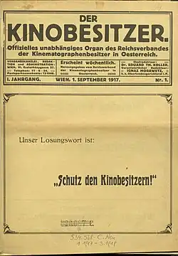 Titelblatt der ersten Ausgabe