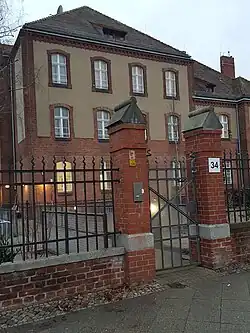 Der offene Bereich der Einrichtung zum Vollzug der Sicherungsverwahrung in der JVA Tegel in der Seidelstr. 34