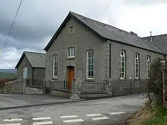 Die methodistische Kapelle in Derwen