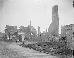 Reste der Sankt-Martins-Kathedrale, 1916