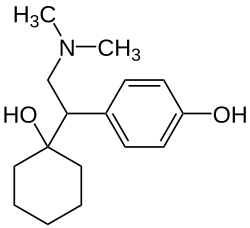 Struktur von Desvenlafaxin