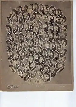 Hier ist ein Bild „Deutscher Verein 1901“ auf Cuba und seine Mitglieder