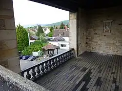 Ausblick von der oberen Plattform