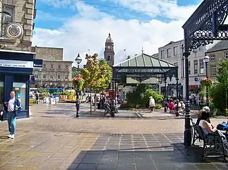 Marktplatz in Dewsbury