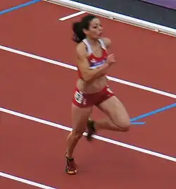 Diane Borg – ausgeschieden als Fünfte in 12,22&nbsp;s