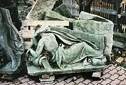 Während der Restaurierung (1992)