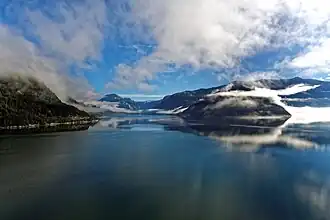 Morgenstimmung auf dem Hardangerfjord