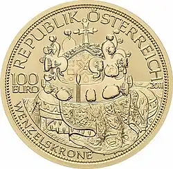 Die Wenzelskrone Böhmens Wertseite