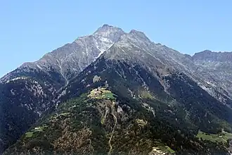Die Zielspitze von Südosten