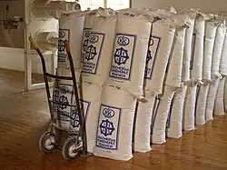 Die alten Mehlsäcke der Kraemer'schen Kunstmühle