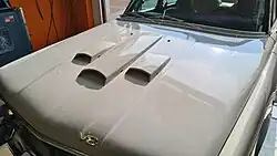 Charakteristische Lufteinlässe des NADA