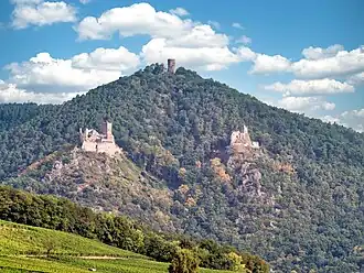 Die drei Burgen von Ribeauvillé (Rappoltsweiler Schlösser)