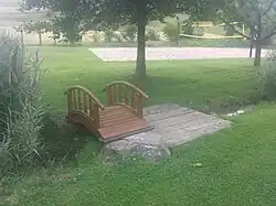 Abfluss der Kneipp-Anlage zum Dienstadter See