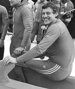 Dietmar Schauerhammer wurde Vierzehnter – später wechselte er zu den Bobfahrern und gewann dort unter anderem mehrere olympische und WM-Goldmedaillen