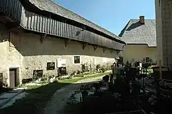 Wehrgang am Diexer Friedhof, Kärnten