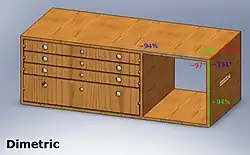7. Schrank in Ingenieurperspektive.
