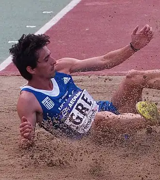 Der zehntplatzierte Dimítris&nbsp;Tsiámis