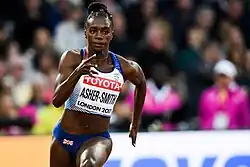 Dina Asher-Smith kam im Finale auf den fünften&nbsp;Platz