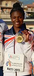 Europameisterin Dina&nbsp;Asher-Smith