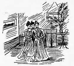 Zeichnung für Aan de bron, 1900