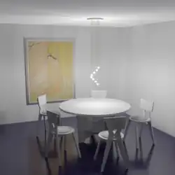 Unabge­blendete Pendel­leuchte