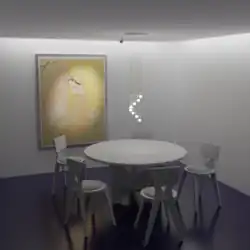 Un­abge­blendete Leuchten, die nur minimales Licht abgeben, blenden nicht.